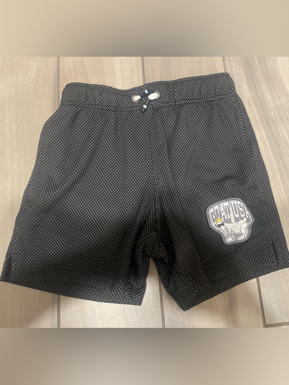 GOAT USA Black Boys' Athletic Shorts